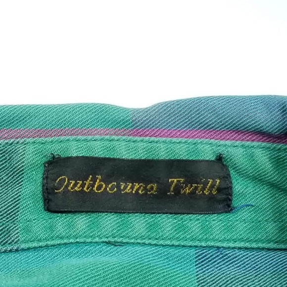 Eddie Bauer Outboud Twill Shirt VTG Mens Size XL - Picture 6 of 6